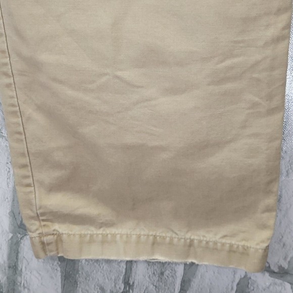 Eddie Bauer Heavy Duck Canvas Pants 38x32 Khaki Tan Outdoor Hiking Workwear - Picture 11 of 12